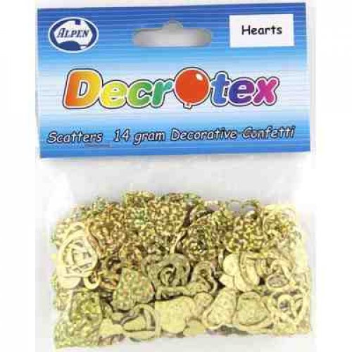 It's Magic Scatters - 15gm Gold Heart with Cutout